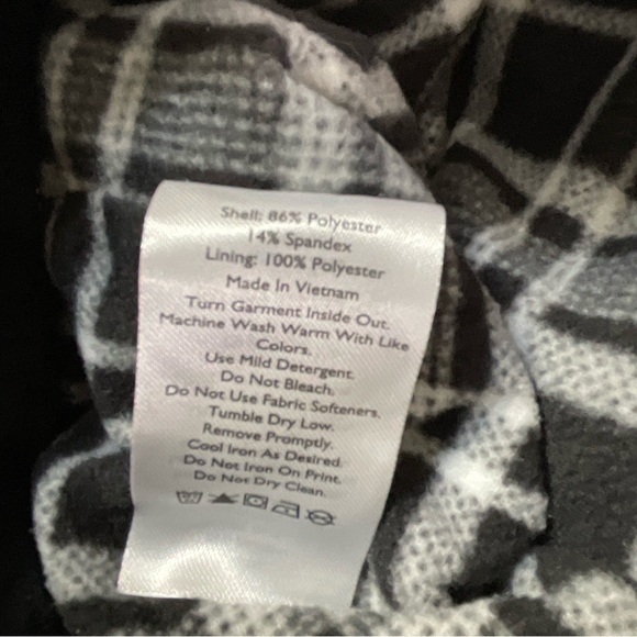 Eddie Bauer Cargo Jogger Fleece Lined Pants size 16 NWT (I1) - Picture 12 of 12